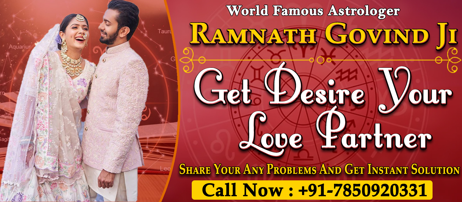 Astrologer Ramnath Govind +91-7850920331