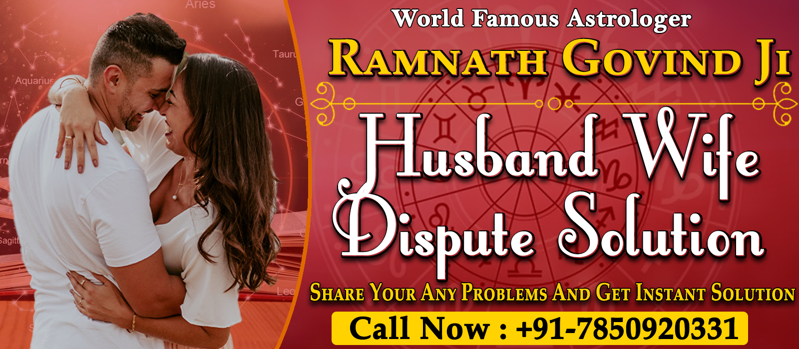 Astrologer Ramnath Govind +91-7850920331